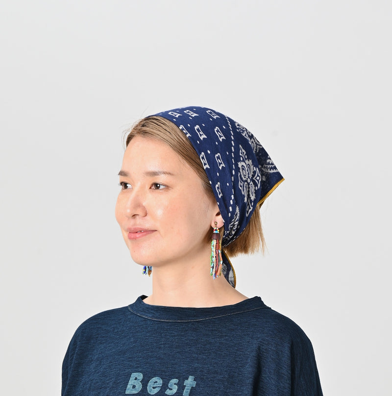 45R Gauze Ginko Tatami Bandana