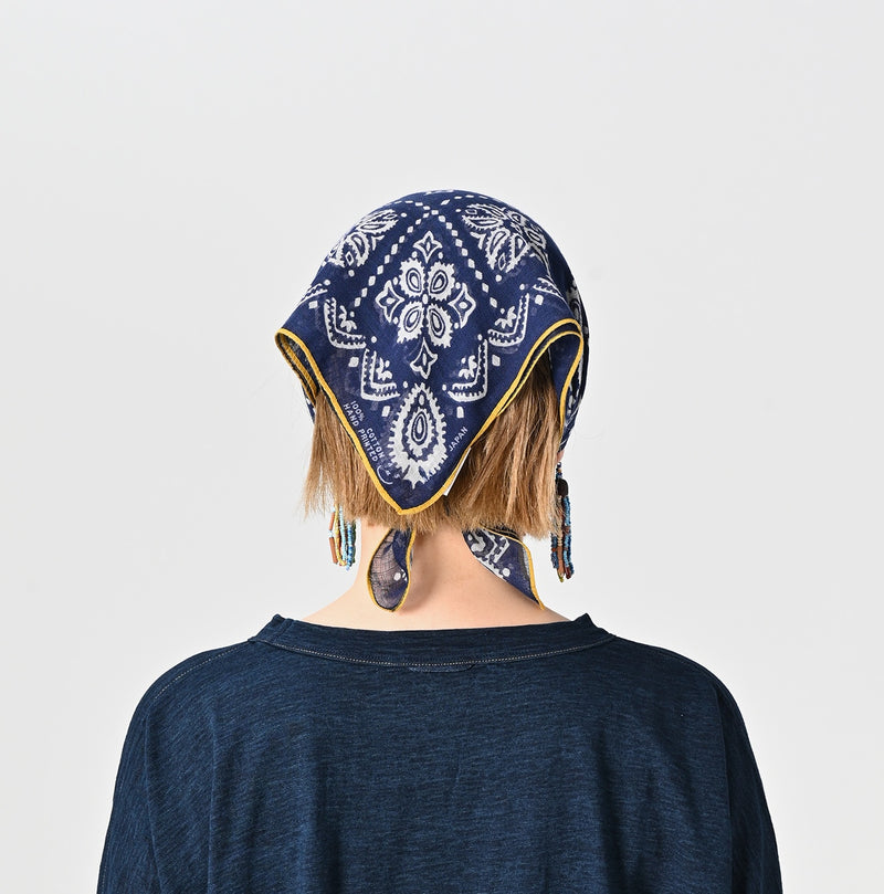 45R Gauze Ginko Tatami Bandana