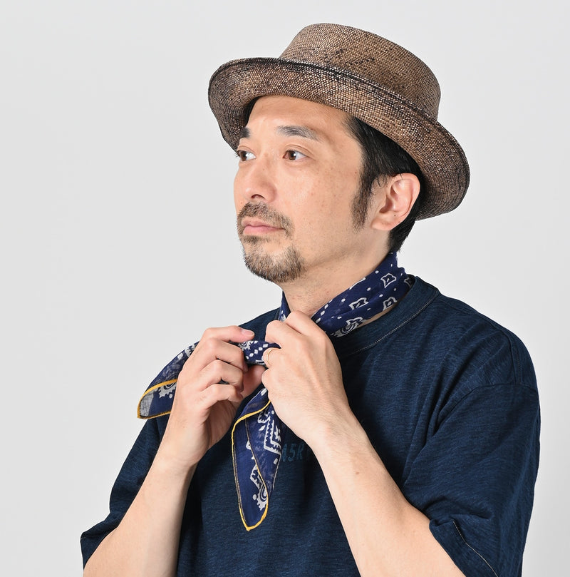 45R Gauze Ginko Tatami Bandana