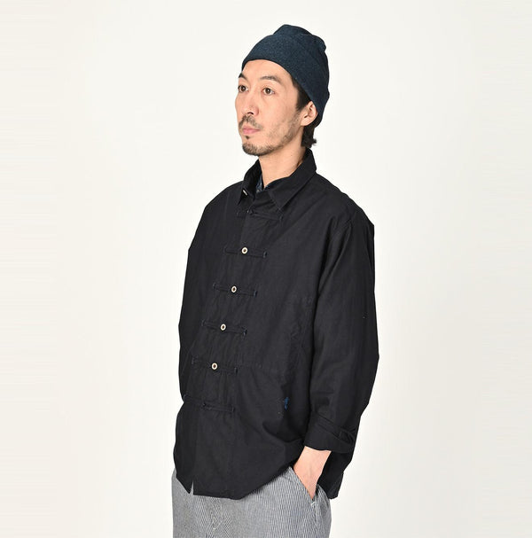Indigo 908 Supima Organic 8 Knots Shirt - 45R by 45rpm studio