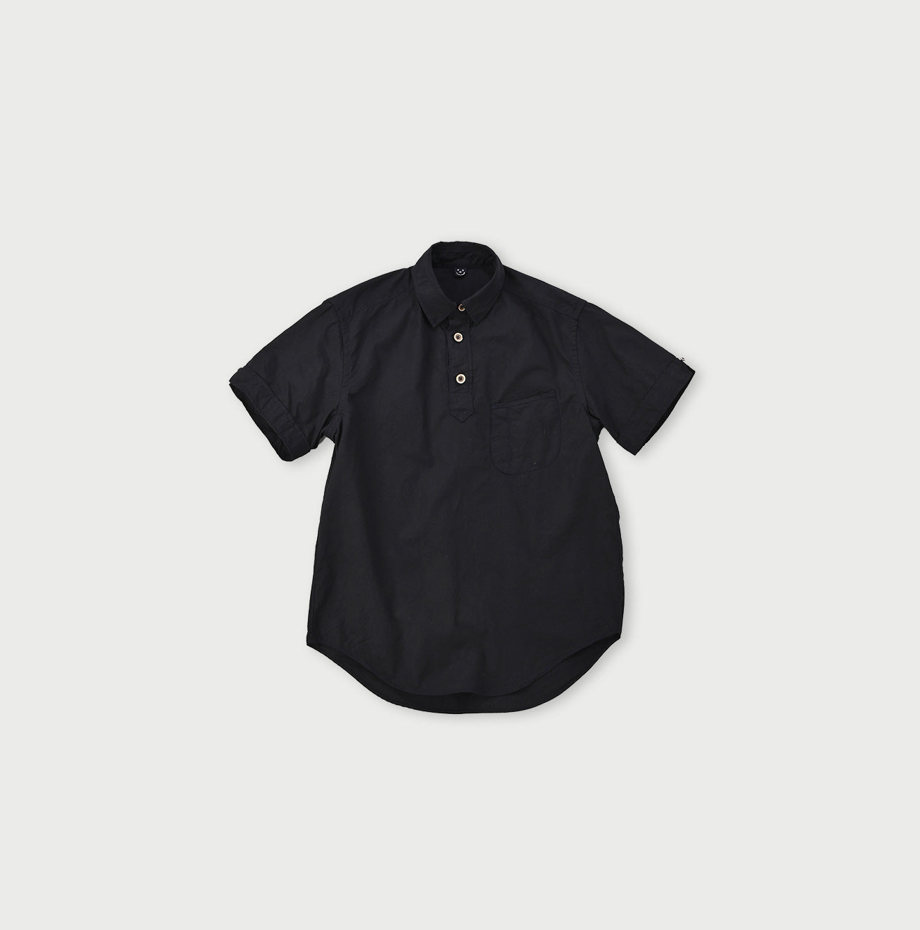 Indigo Damp 908 Short Sleeve Loafer Pullover Shirt