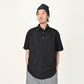 Indigo Damp 908 Short Sleeve Loafer Pullover Shirt