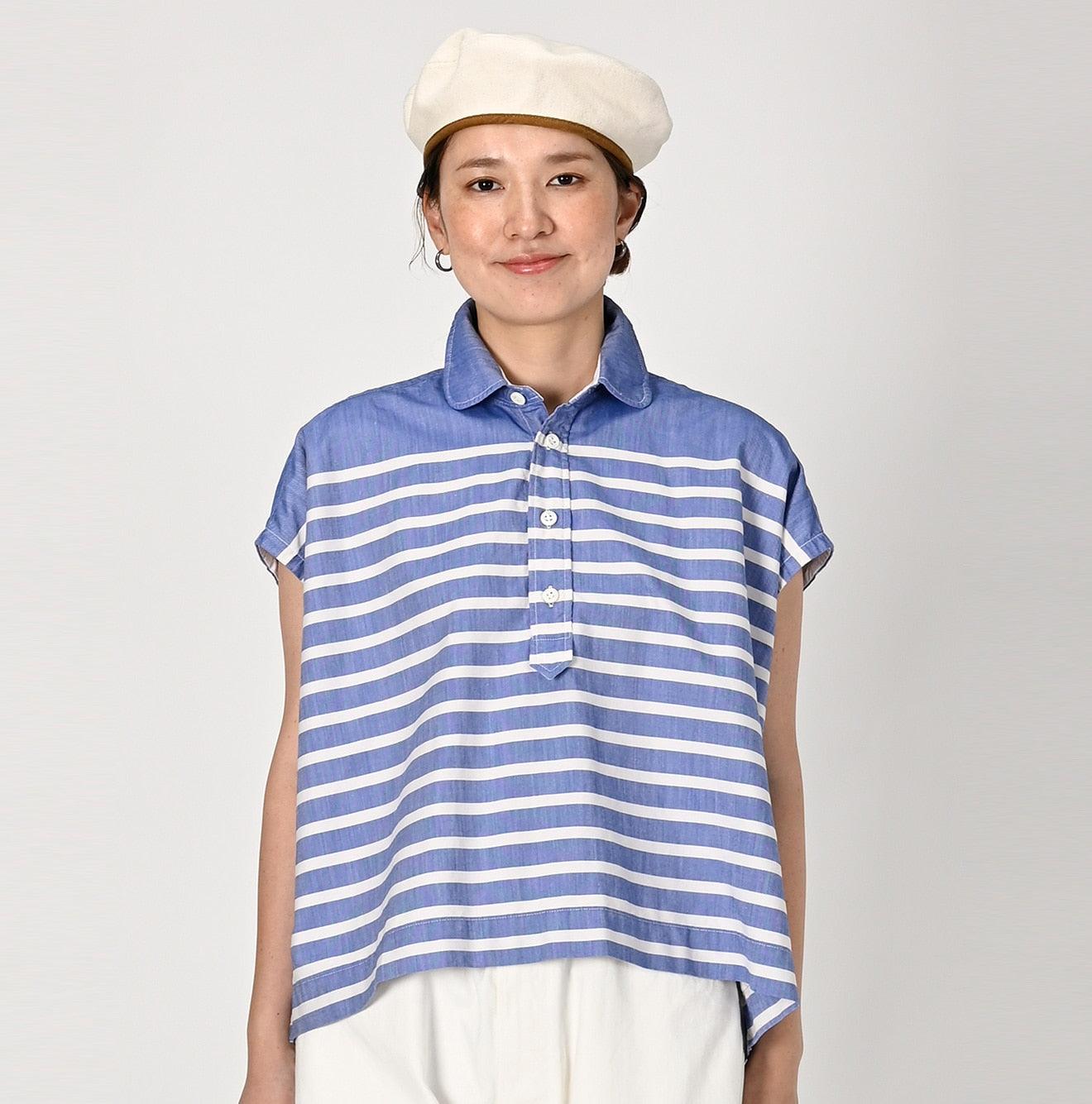 Supima Oxford Basque M-camisole - 45R by 45rpm studio - Image 3