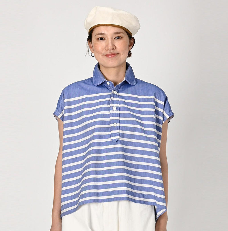 Supima Oxford Basque M-camisole - 45R by 45rpm studio - Image 3