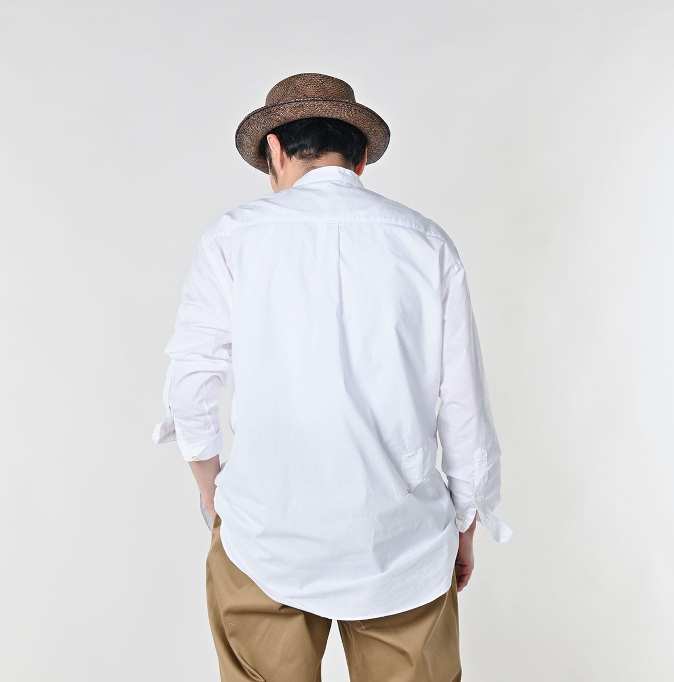 45R Batiste 908 Pintuck Stand Collar Shirt - Image 9
