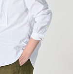 45R Batiste 908 Pintuck Stand Collar Shirt