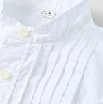 45R Batiste 908 Pintuck Stand Collar Shirt