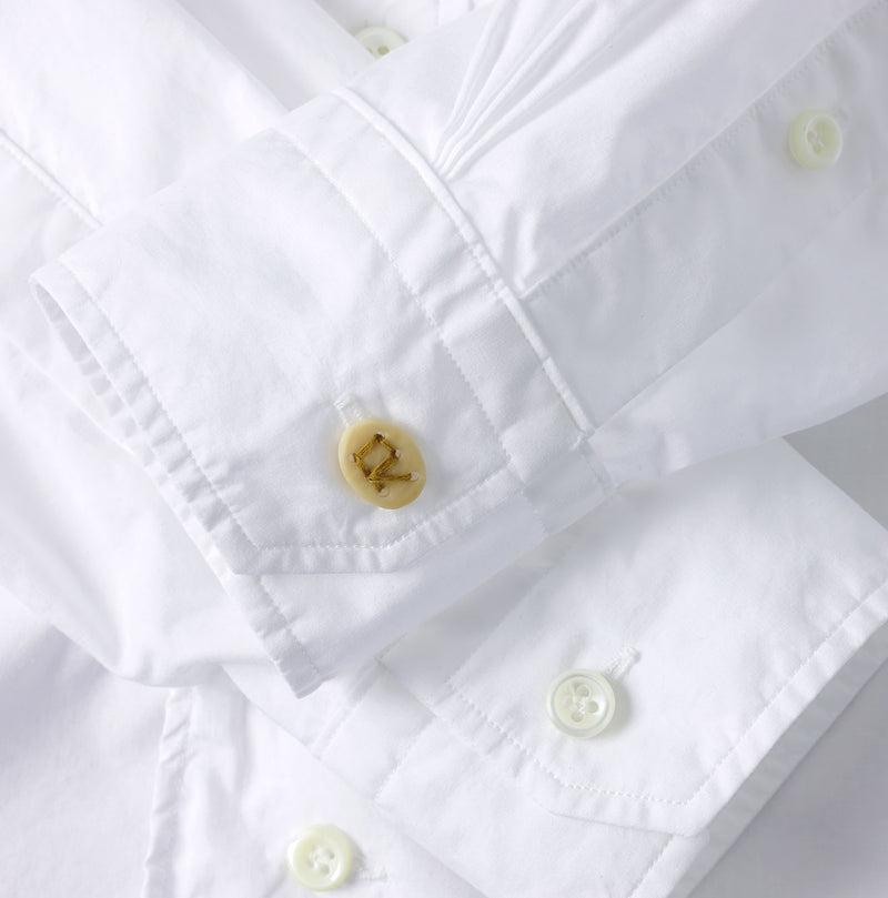 45R Batiste 908 Pintuck Stand Collar Shirt - Image 18
