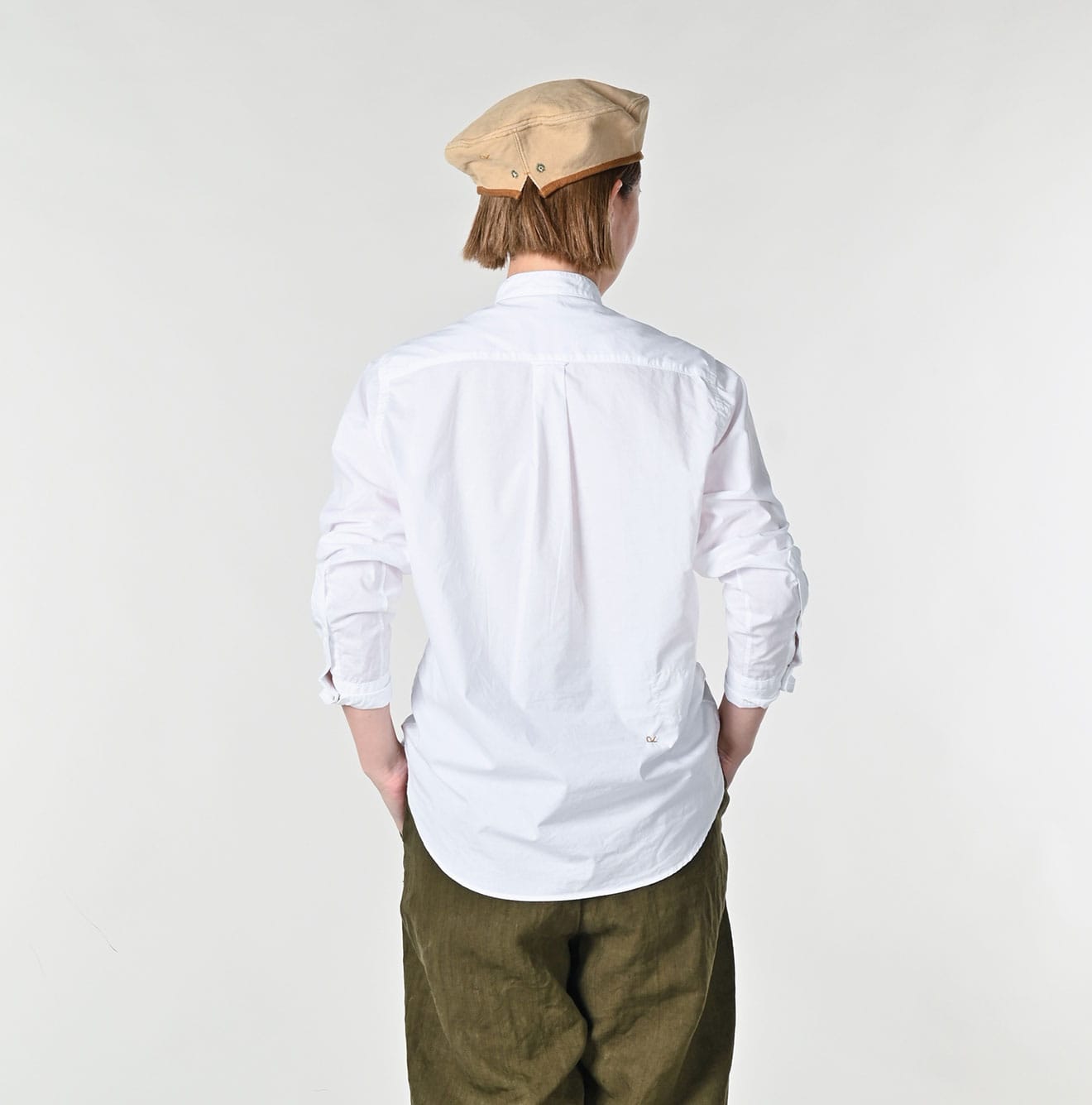 45R Batiste 908 Pintuck Stand Collar Shirt - Image 6