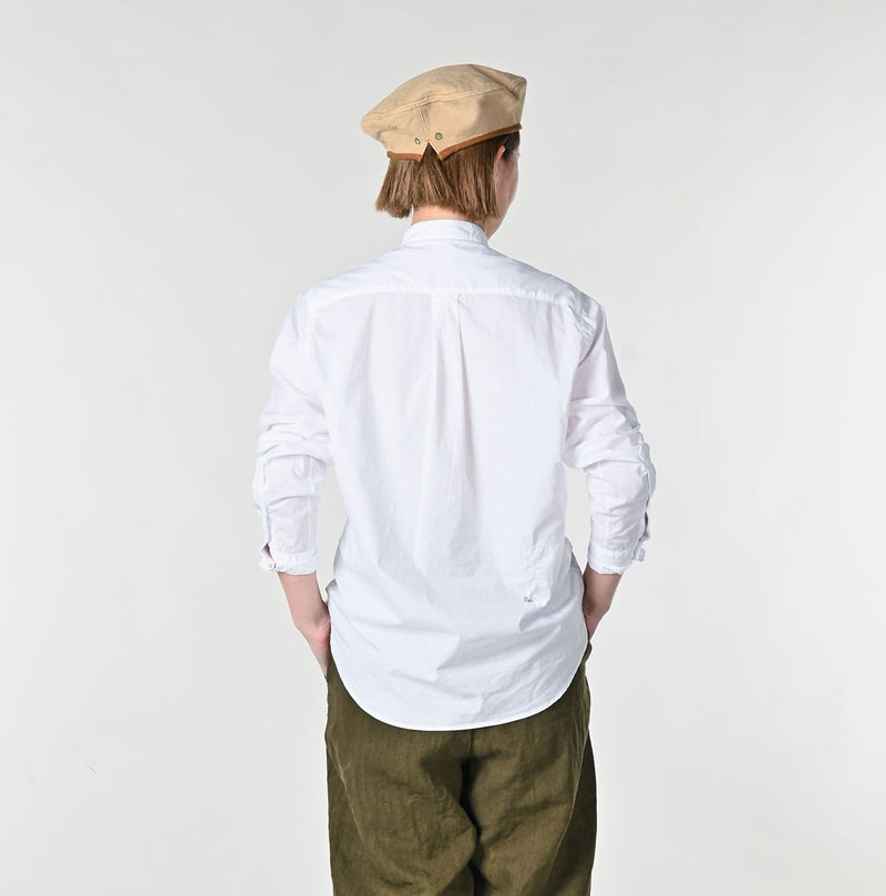 45R Batiste 908 Pintuck Stand Collar Shirt - Image 6