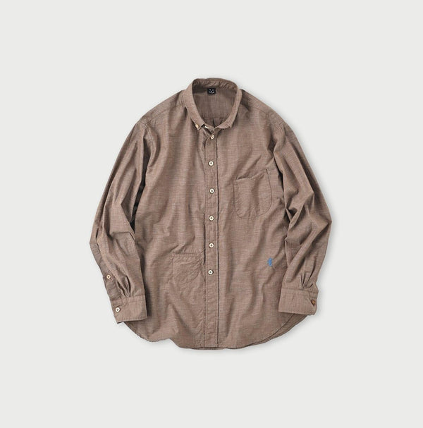 Hakeme 908 Ocean Buttondown Shirt - 45R by 45rpm studio