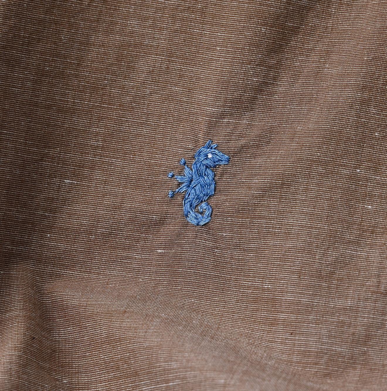 Hakeme 908 Ocean Buttondown Shirt - 45R by 45rpm studio - Image 17