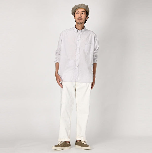 Hakeme 908 Ocean Buttondown Shirt - 45R by 45rpm studio