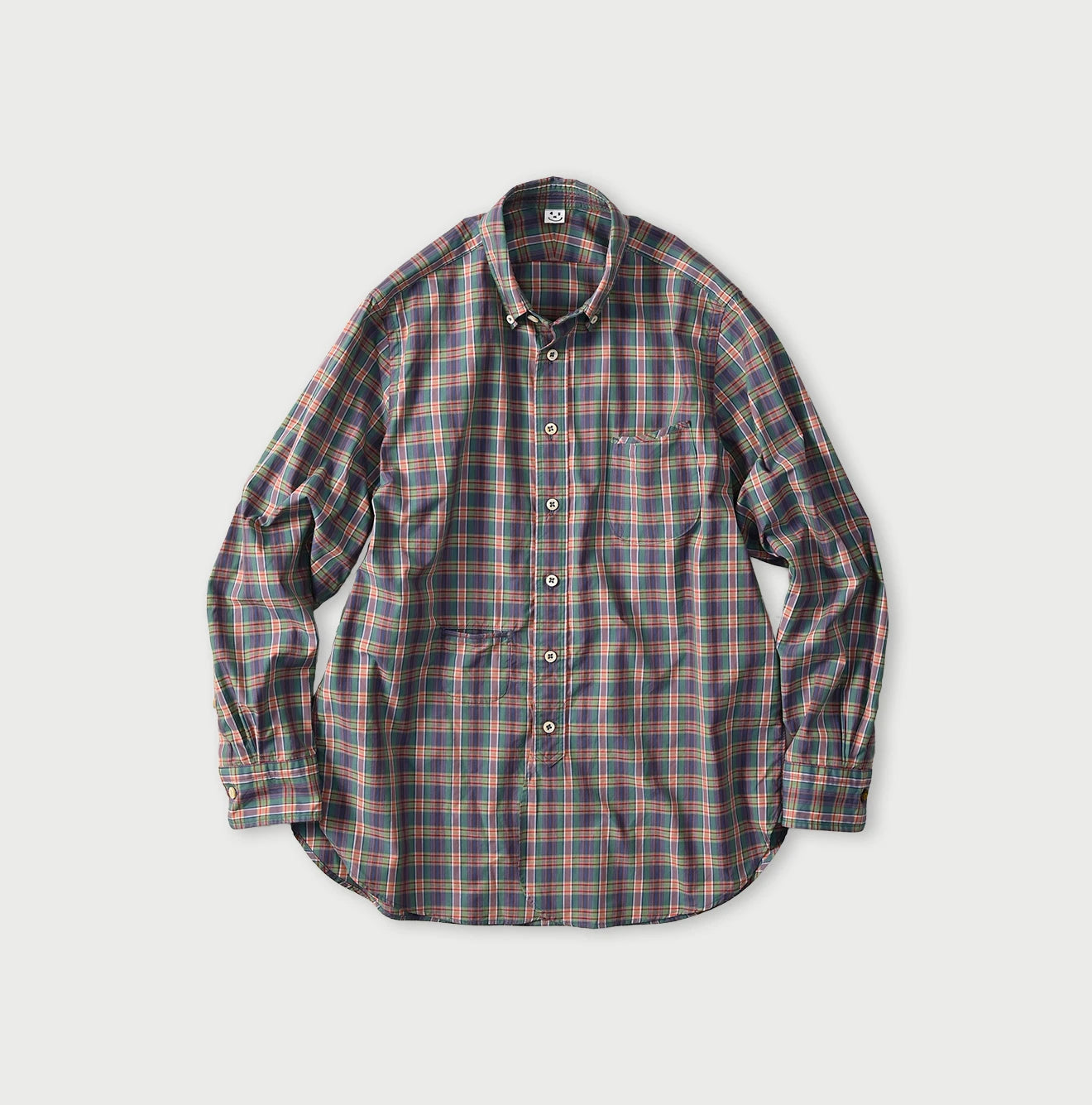 45R Broadcloth Madras 908 Loafer Shirt - Image 3