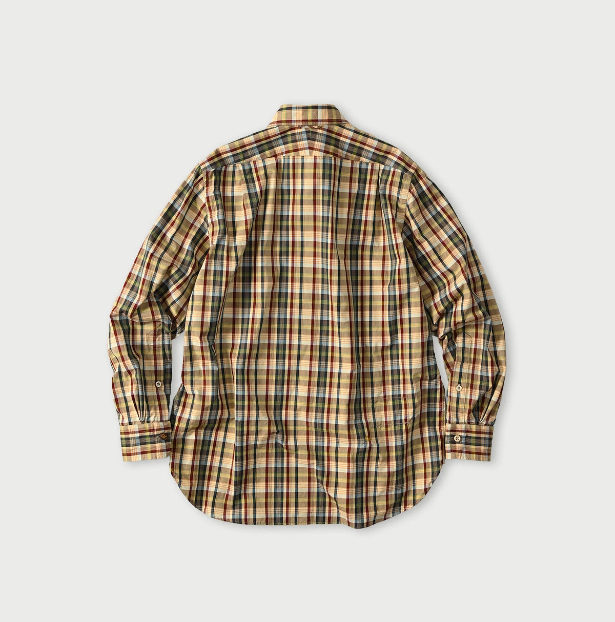 45R Broadcloth Madras 908 Loafer Shirt
