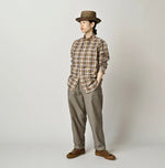 45R Broadcloth Madras 908 Loafer Shirt