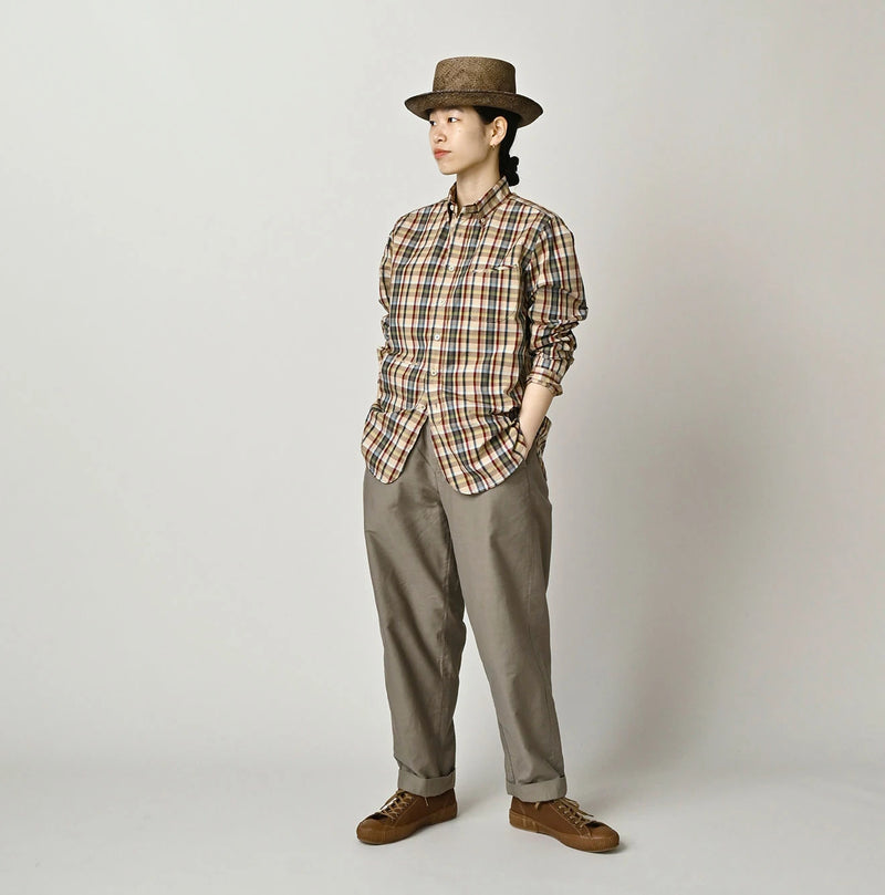45R Broadcloth Madras 908 Loafer Shirt - Image 5