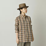 45R Broadcloth Madras 908 Loafer Shirt
