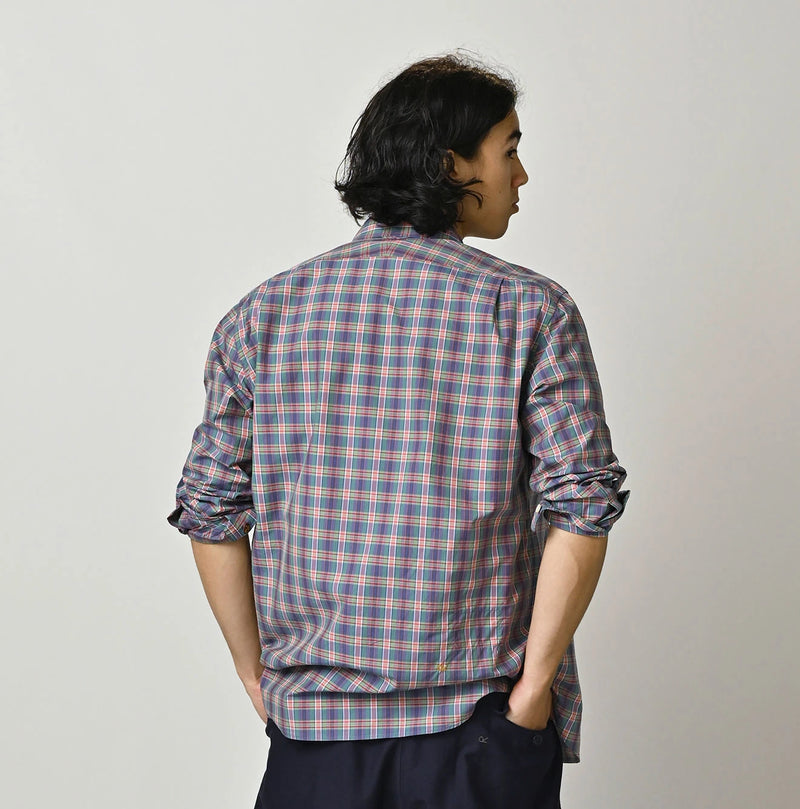 45R Broadcloth Madras 908 Loafer Shirt - Image 8