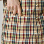 45R Broadcloth Madras 908 Loafer Shirt