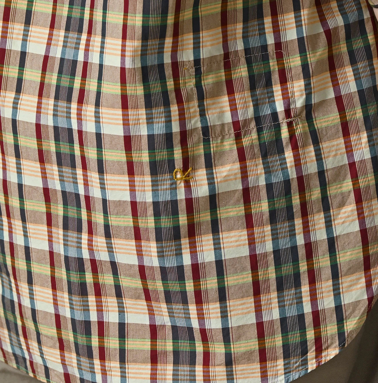 45R Broadcloth Madras 908 Loafer Shirt - Image 17