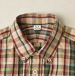 45R Broadcloth Madras 908 Loafer Shirt