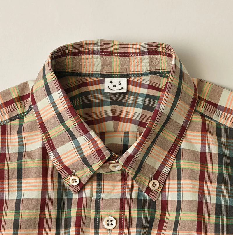 45R Broadcloth Madras 908 Loafer Shirt - Image 19