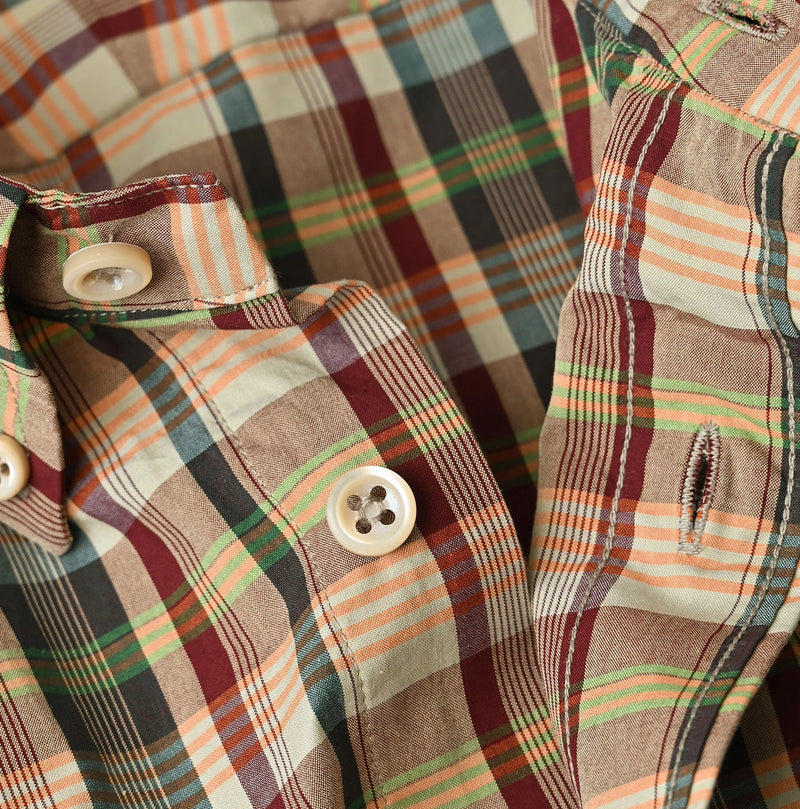 45R Broadcloth Madras 908 Loafer Shirt - Image 20