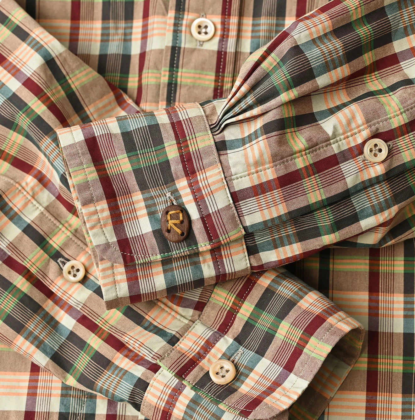 45R Broadcloth Madras 908 Loafer Shirt - Image 22