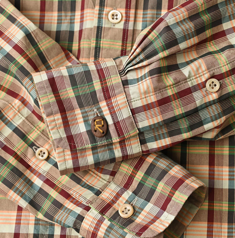 45R Broadcloth Madras 908 Loafer Shirt - Image 22