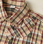 45R Broadcloth Madras 908 Loafer Shirt