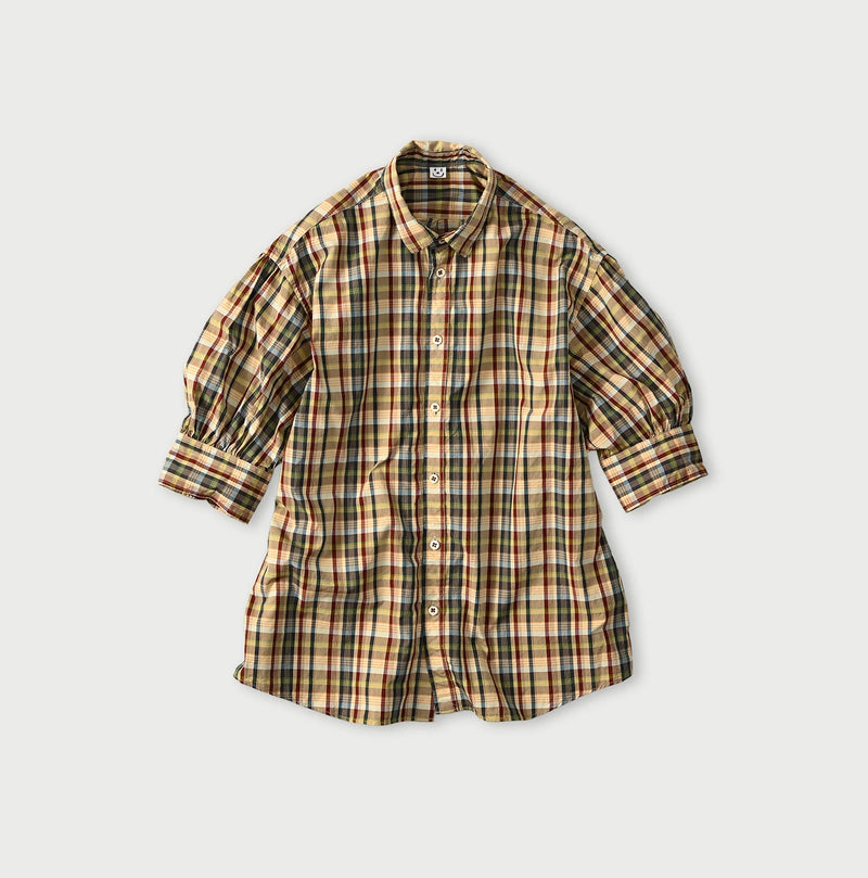 45R Broadcloth Madras Petite Collar Coupe Shirt - Image 2