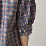 45R Broadcloth Madras Petite Collar Coupe Shirt