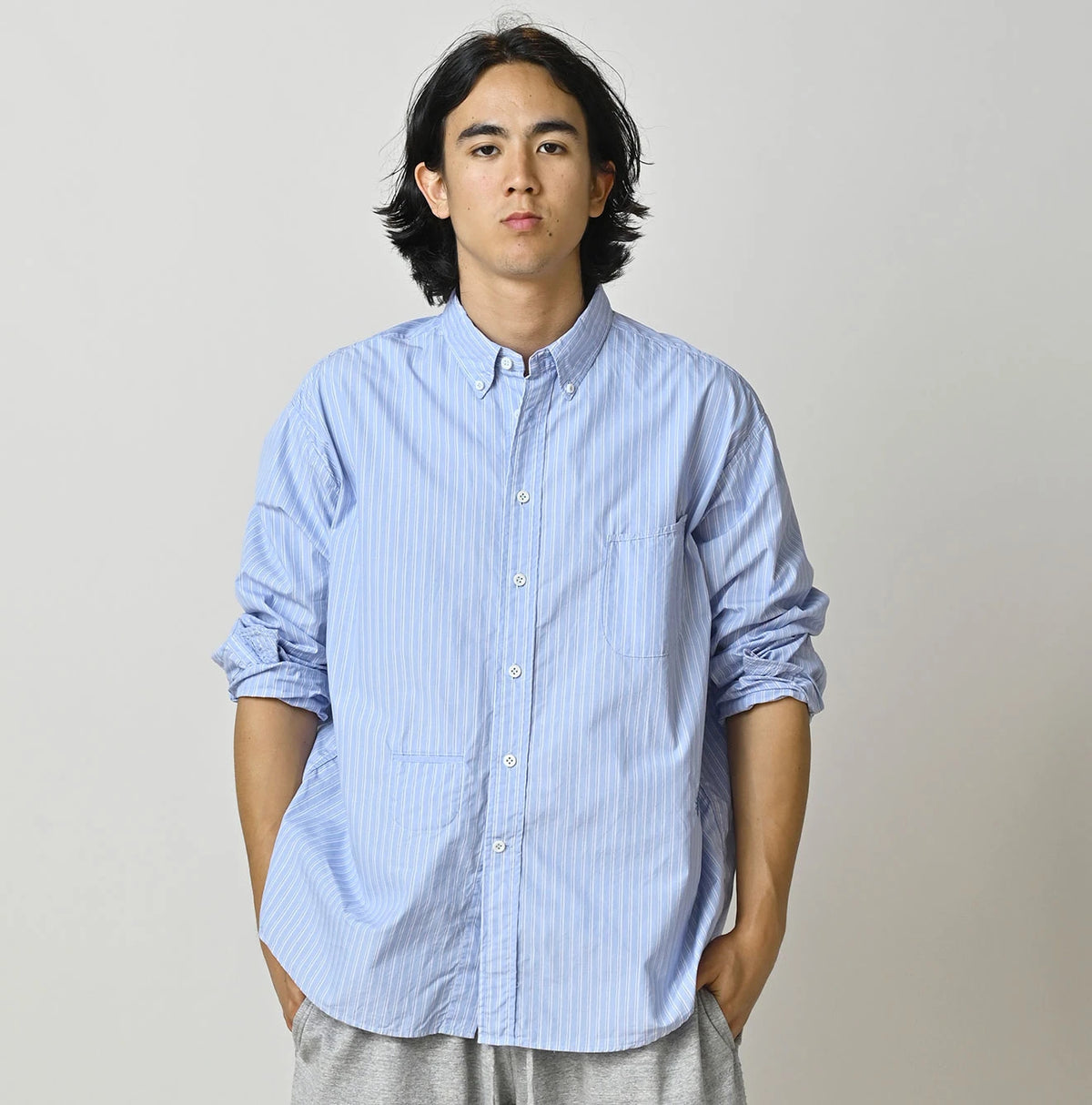 45R Broadcloth 908 Ocean Shirt