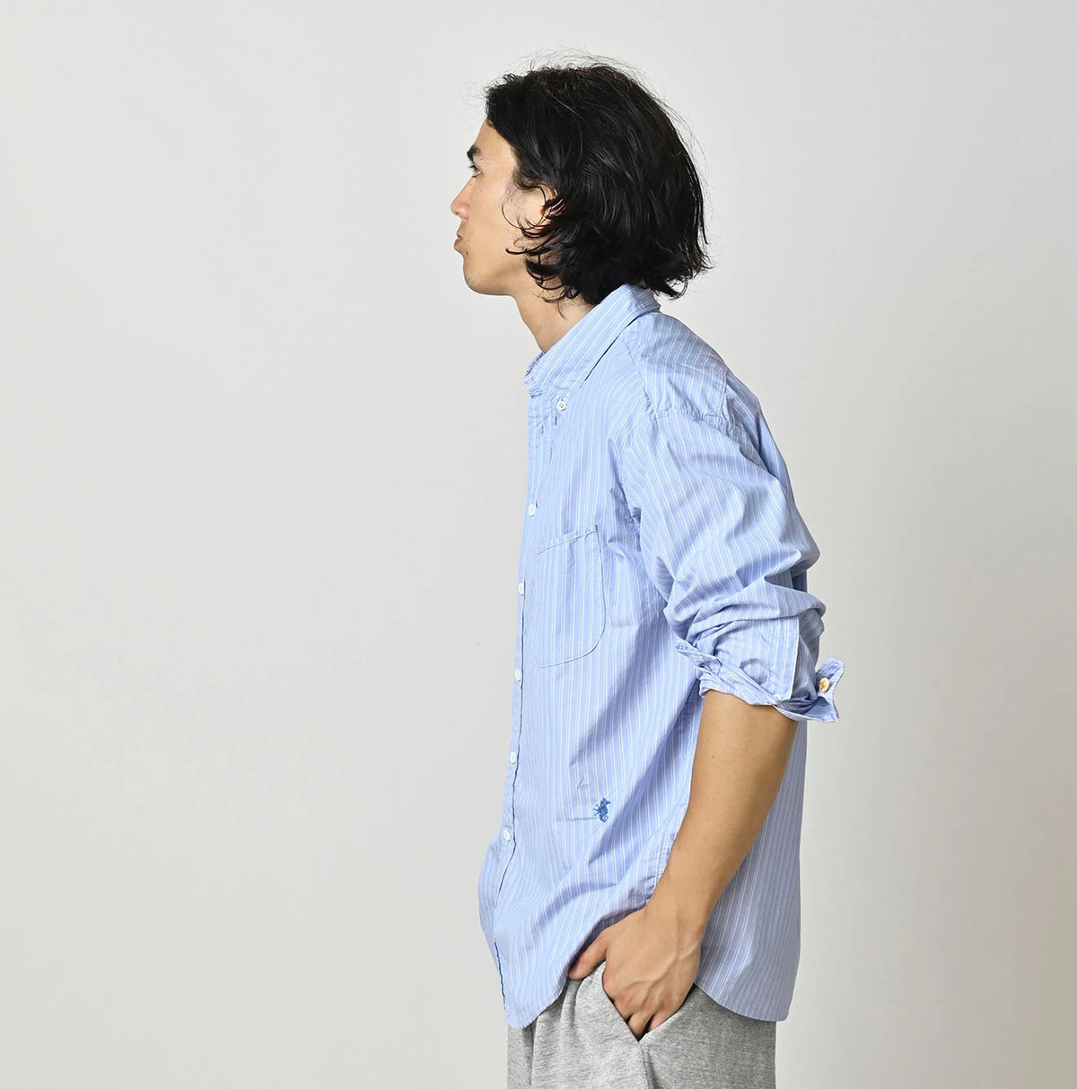 45R Broadcloth 908 Ocean Shirt