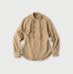 45R Damp Pintuck Petit Loafer Shirt