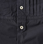 45R Damp Pintuck Petit Loafer Shirt