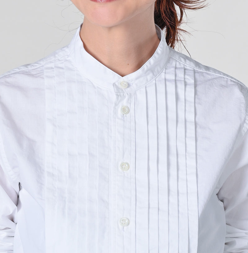 45R Damp Pintuck Petit Loafer Shirt - Image 9