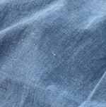 45R Indigo Khadi Ox 908 Pintuck Stand Collar Shirt