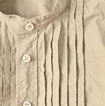 45R Damp Pintuck Shirt Dress