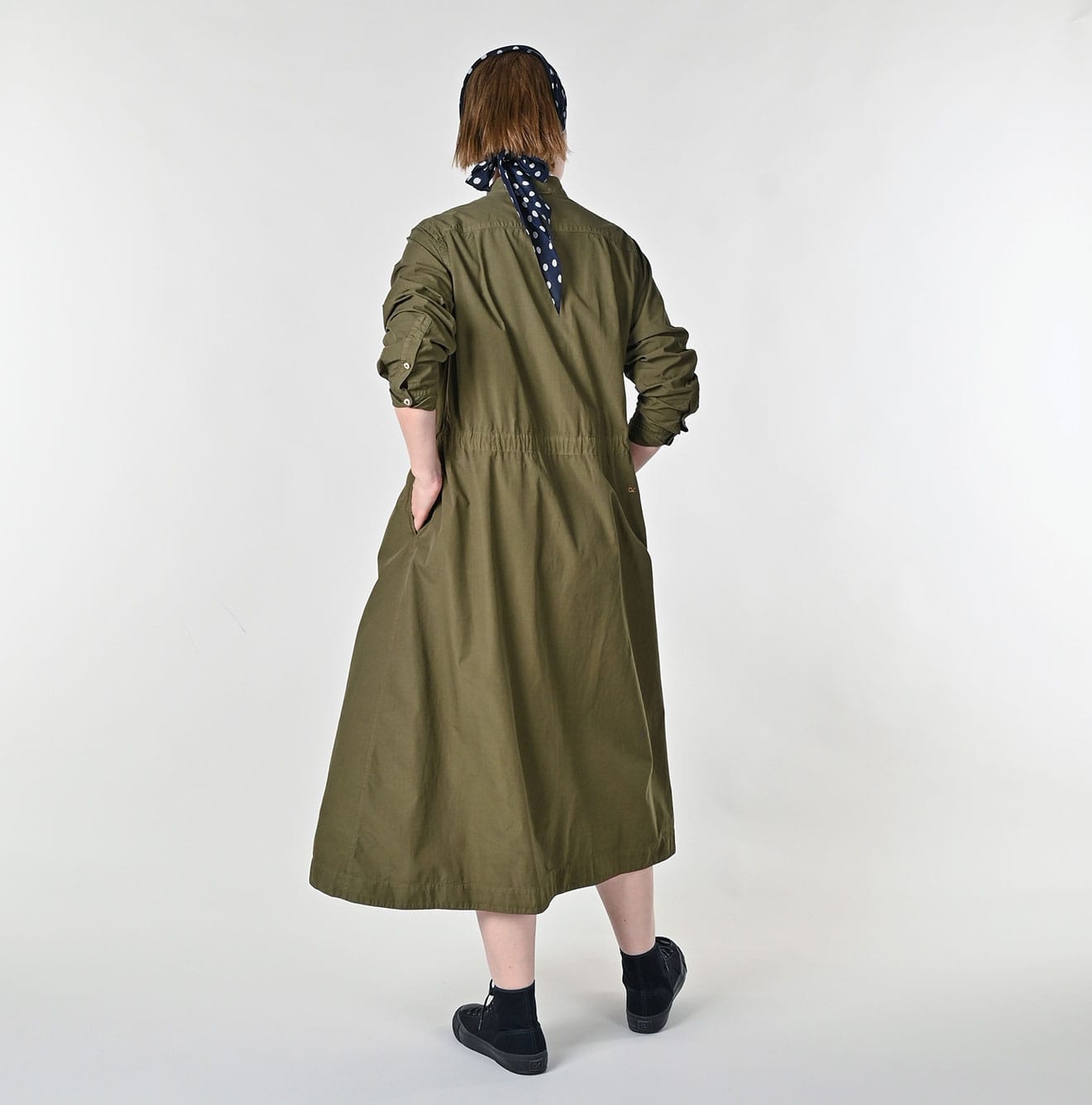 45R Damp Pintuck Shirt Dress - Image 6