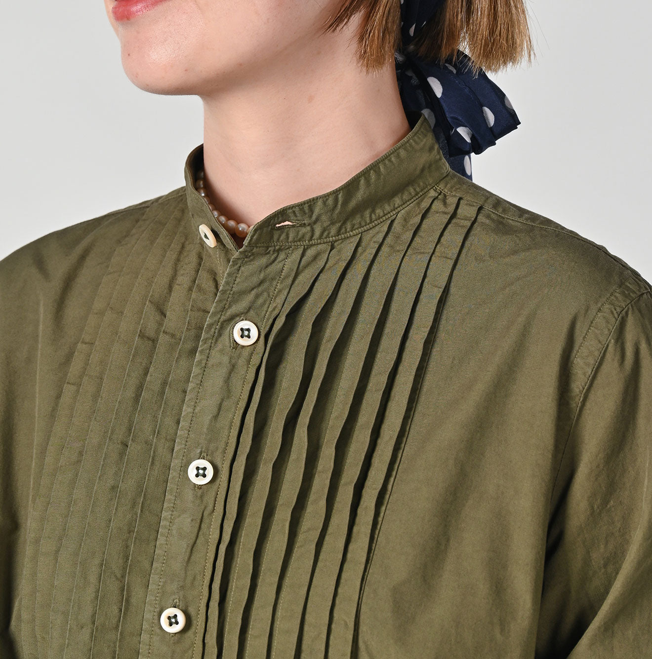 45R Damp Pintuck Shirt Dress - Image 7