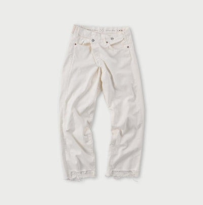 45R Rye Mugi Denim 908 Crossover White