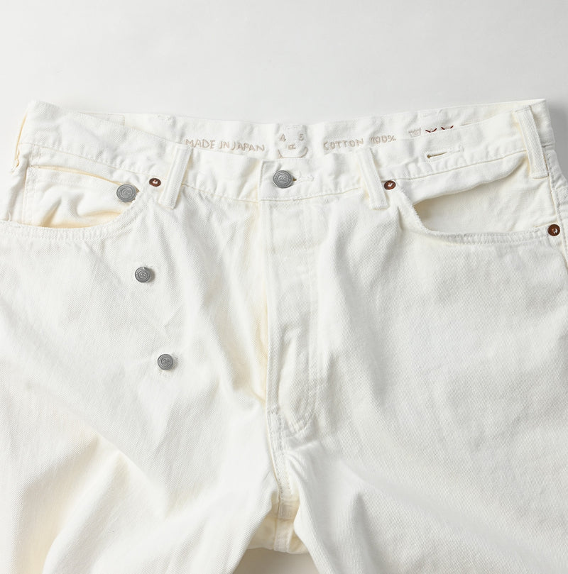 45R Rye Mugi Denim 908 Crossover White - Image 12