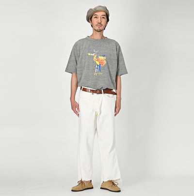 45R Rye Mugi Denim 908 Crossover White