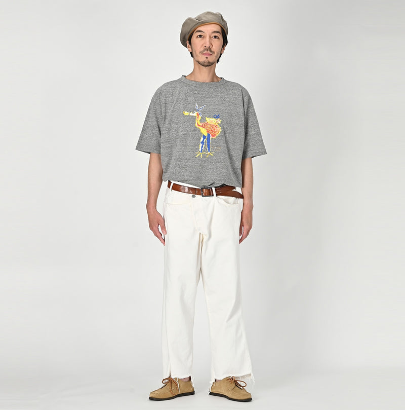 45R Rye Mugi Denim 908 Crossover White - Image 3