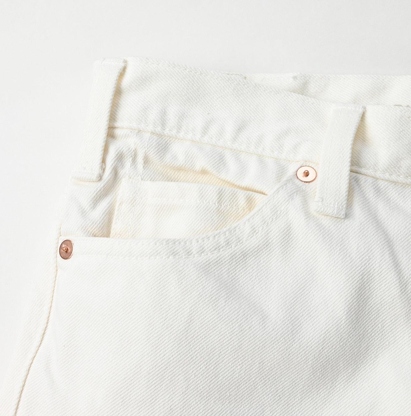 45R パンツ　ホワイト 13oz Crosby5 White – 45R GLOBAL