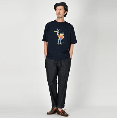 Mugihiko Denim Easy Slacks - 45R by 45rpm studio