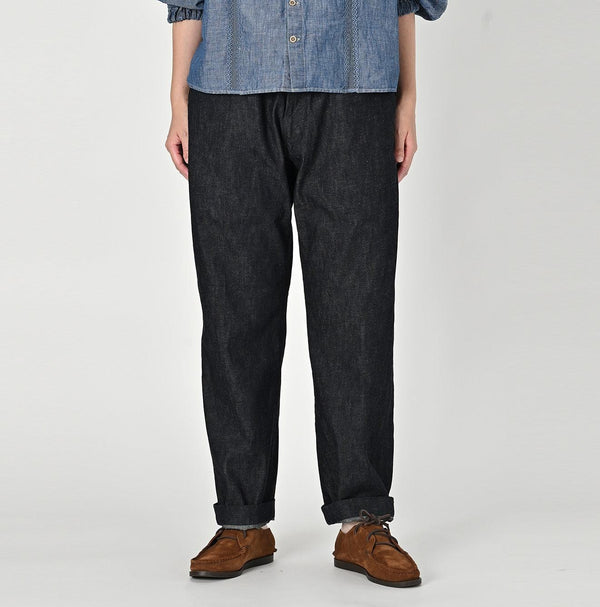 Mugihiko Denim Easy Slacks - 45R by 45rpm studio