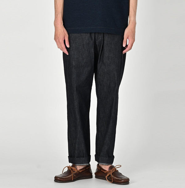 Mugihiko Denim Easy Slacks - 45R by 45rpm studio
